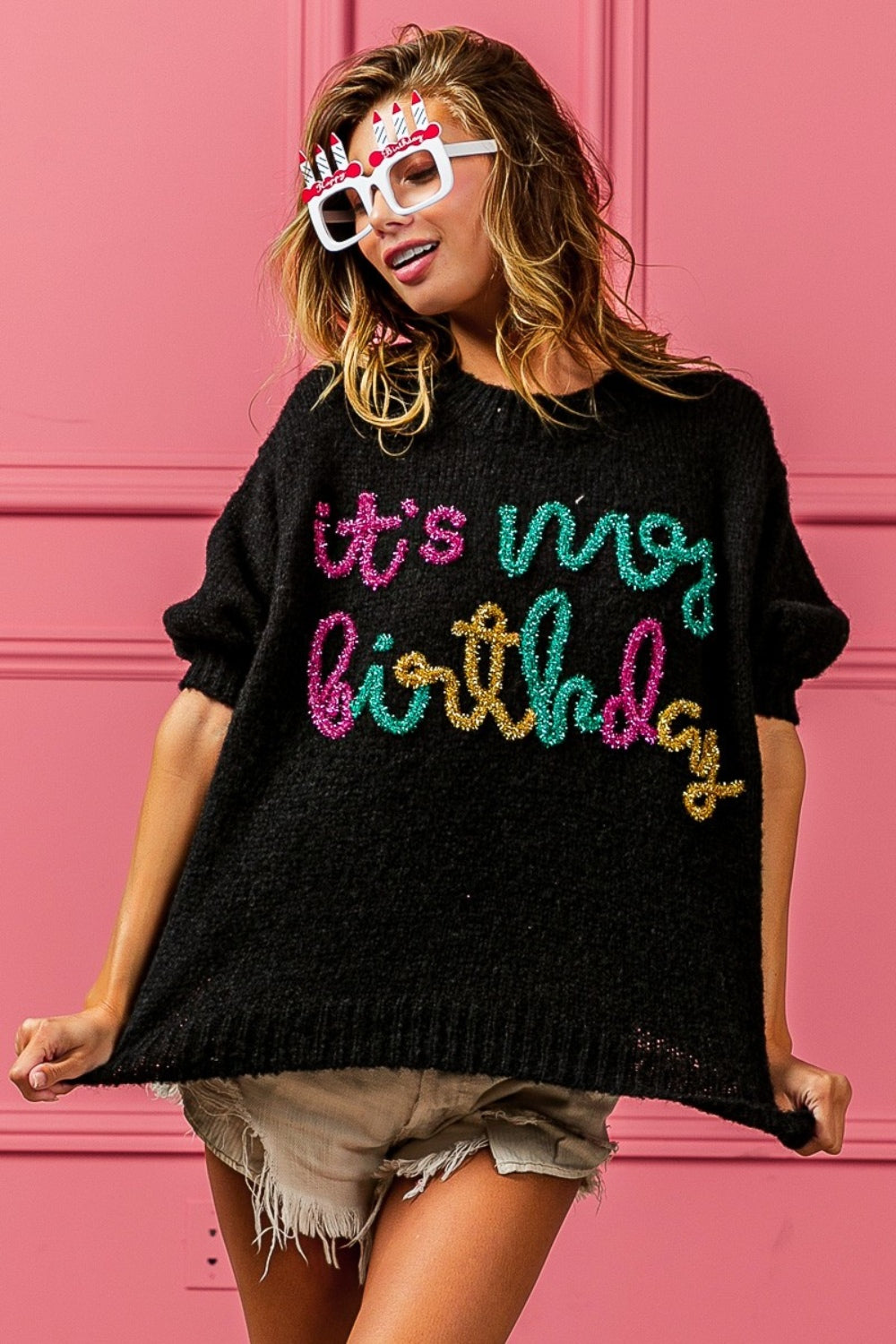It’s My Birthday sweater