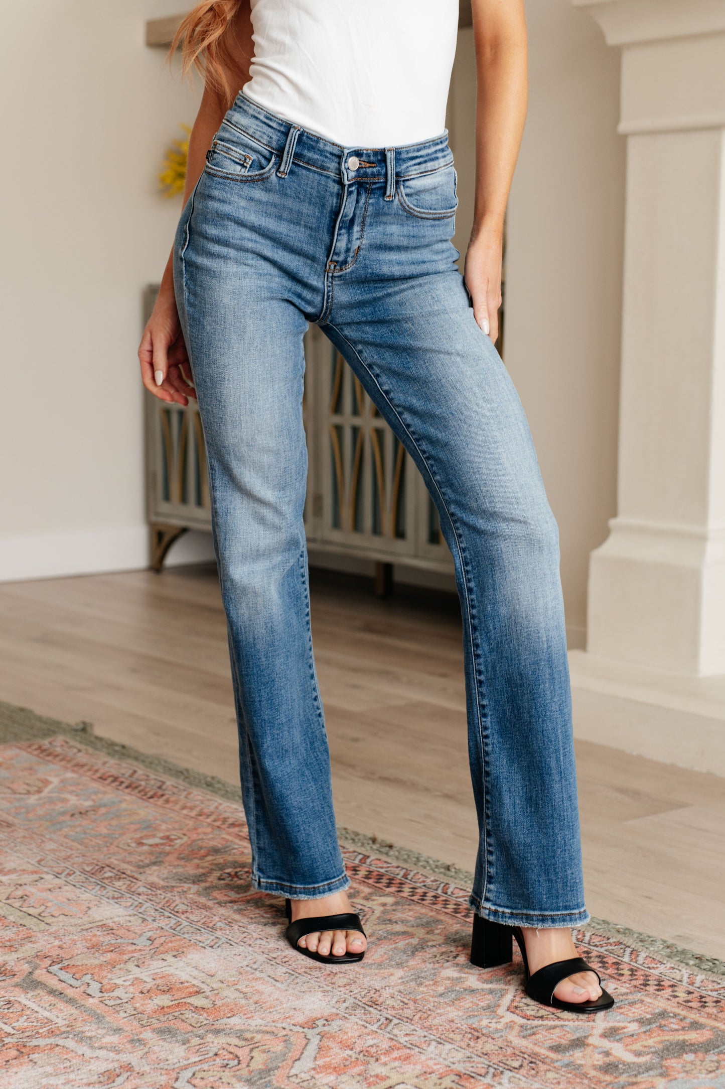 Judy Blue Genevieve midrise vintage bootcut jeans (reg & plus)