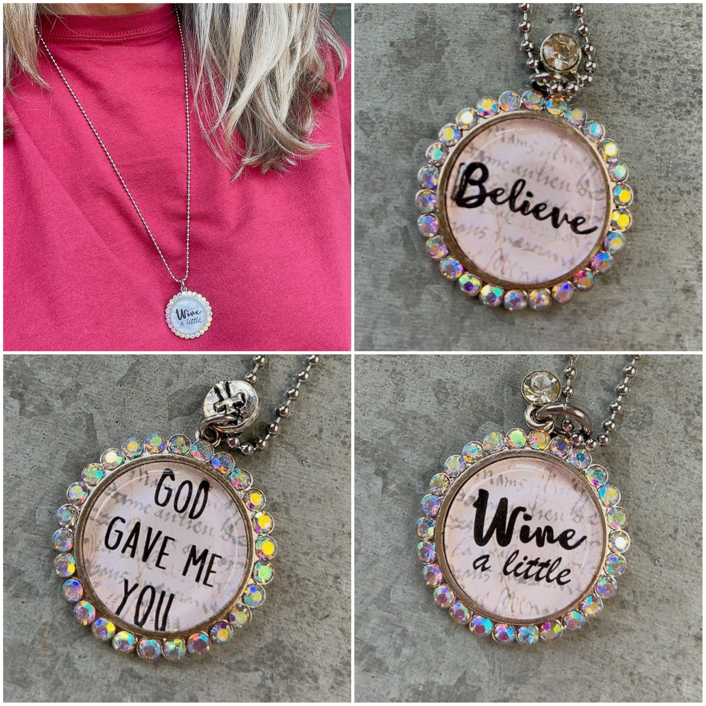 Bling Pendant necklace