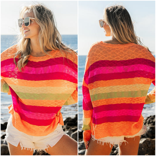 Spring Stripes sweater