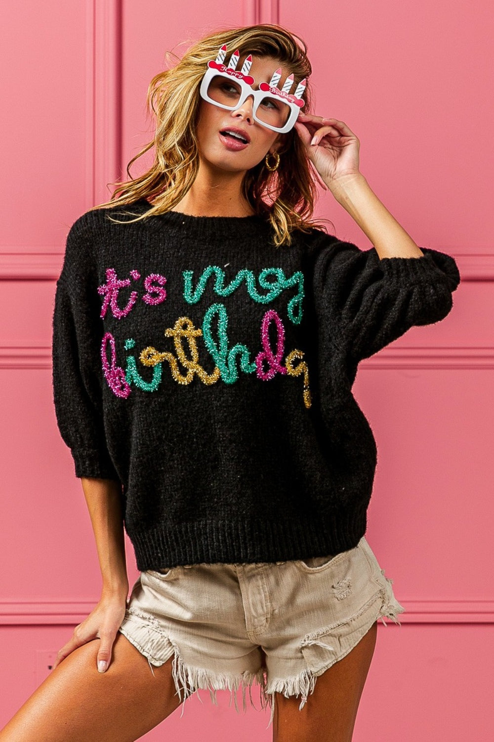 It’s My Birthday sweater