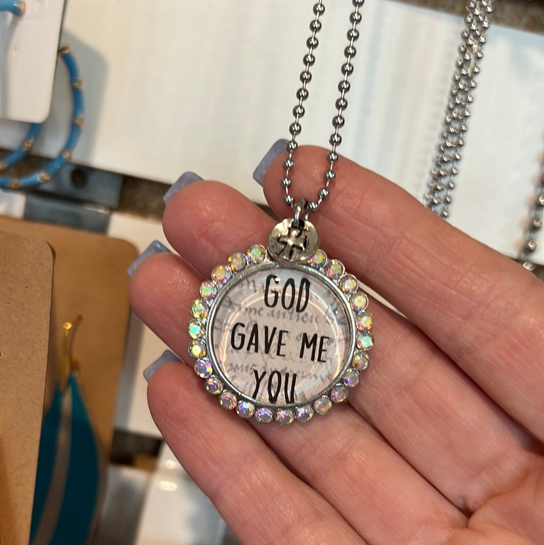 Bling Pendant necklace