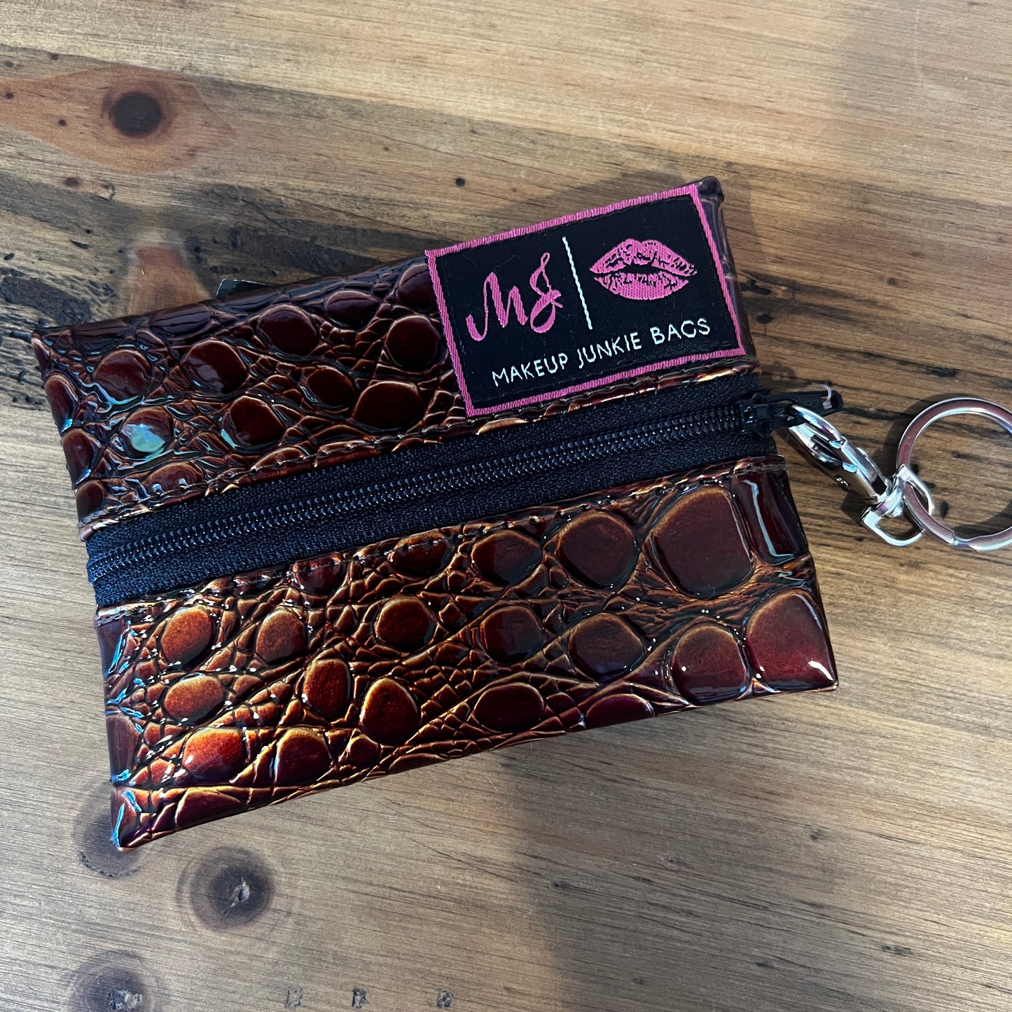 Makeup Junkie Bag - Micro bourbon