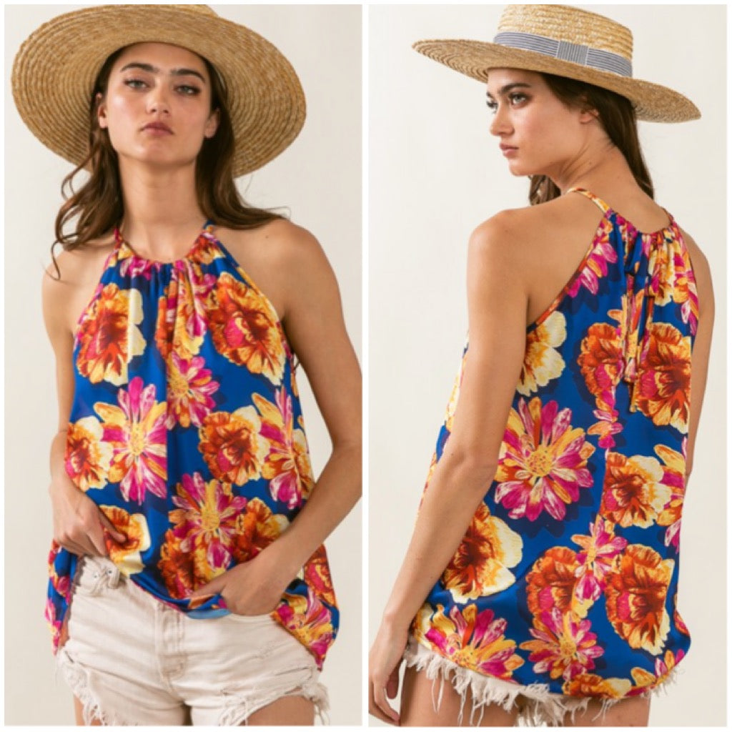 Summer Blooms top