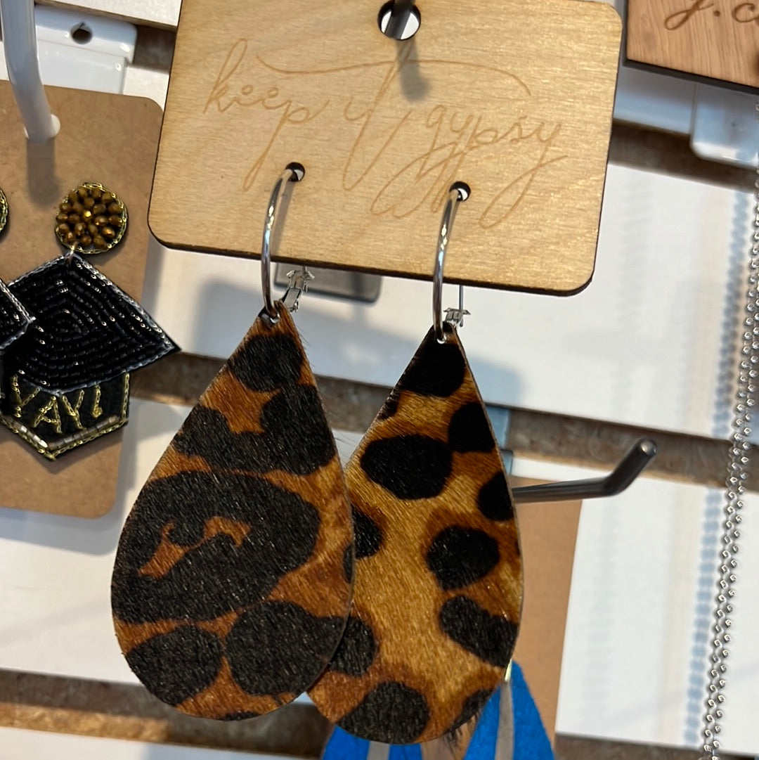 Leather Earrings