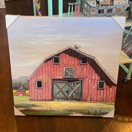 Red Barn canvas