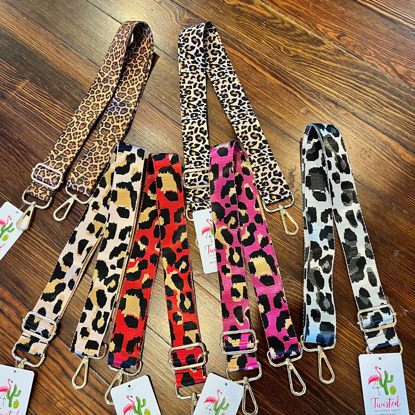 Leopard Bag Straps