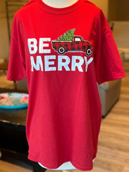 Be Merry Christmas tshirt