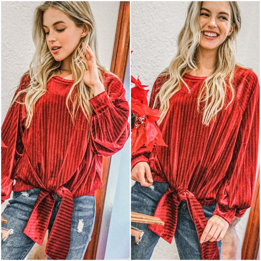 Christmas Eve top