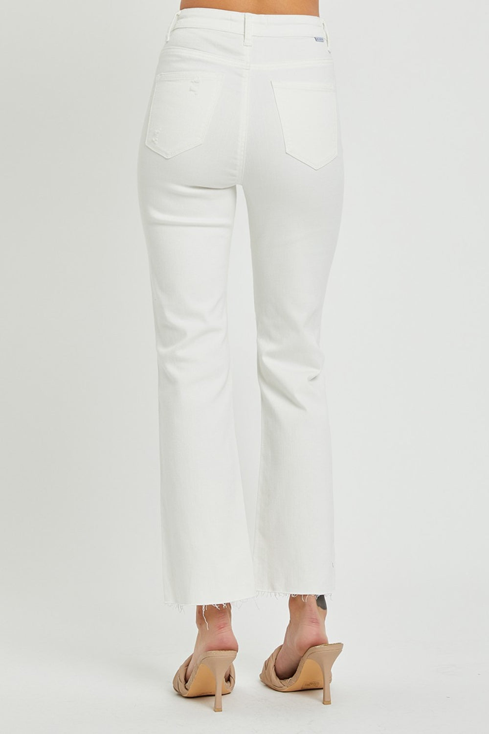 Risen Jill straight ankle jeans