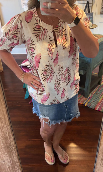 Paradise Palms top