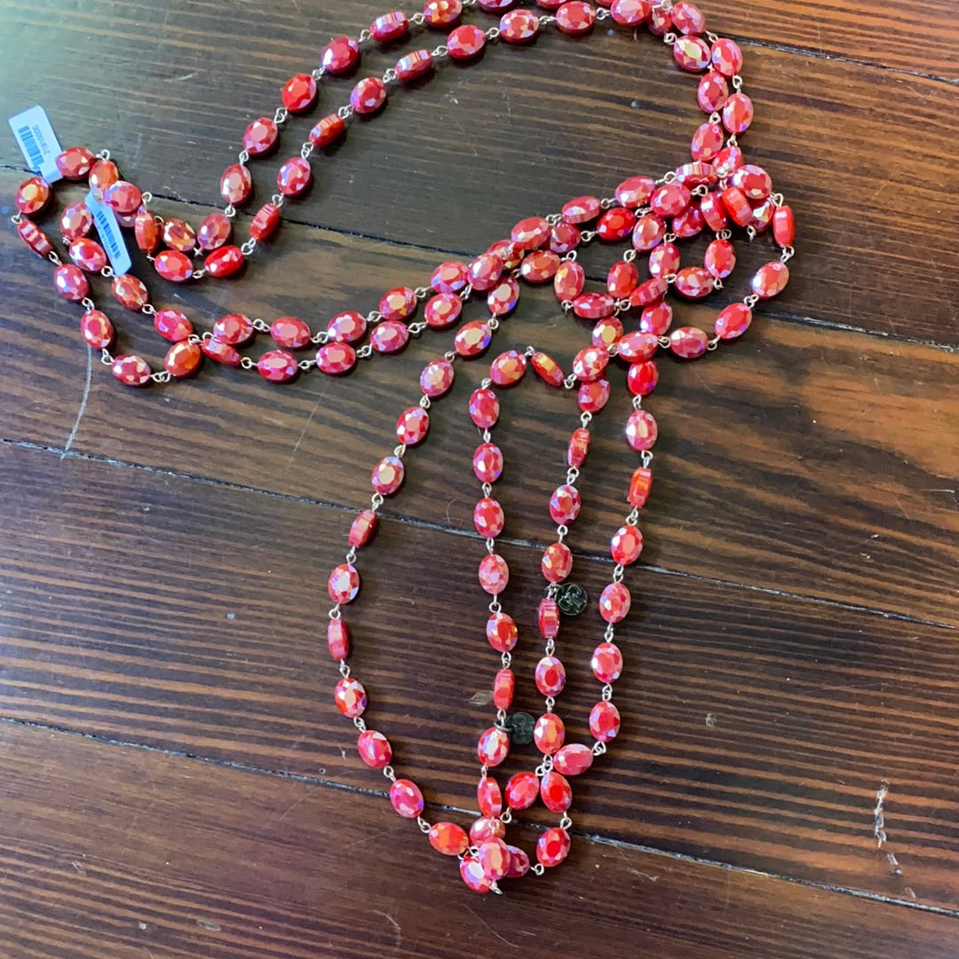 Red Bead necklace