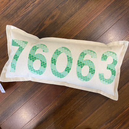 Zip Code pillow